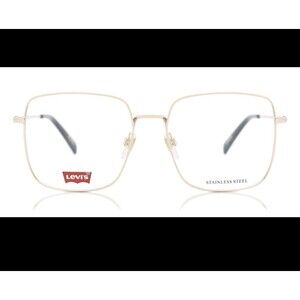 LEVI's LV 1010 J5G Eyeglasses Gold Frame 145 Glasses